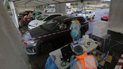 Primer d�a del cribado masivo en Arteixo