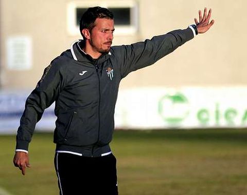 Rubén de la Barrera, entrenador del Valladolid B.