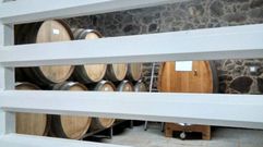 Interior de la bodega de Karma do Sil, en la que se elabora el godello Maga