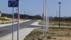 La urbanizaci�n de Xaz est� finalizada, pero todav�a sin desarrollar una gran cantidad de suelo.