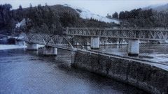 Orencio de Sola dirigi� las obras de construcci�n del puente del ferrocarril entre O Vicedo y O Barqueiro