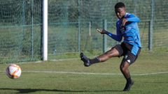 William es duda contra el Celta B por molestias