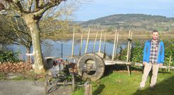 Pablo Peixoto inici� su aventura empresarial con la creaci�n de Xestega, dedicada a la ingenier�a agroforestal en Paradela. 