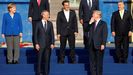 Trump intenta bromear con Merkel despu�s de convertirla en la diana de su furia