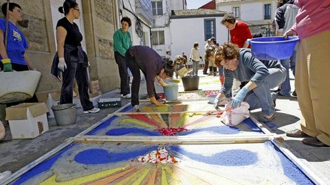 ALFOMBRAS DIA DE CORPUS EN BARBANZA