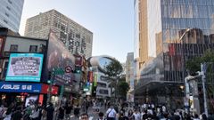 Vista de los edificios y las calles adyacentes de Guang Hua Digital Plaza, el epicentro tecnol�gico de Taip�i.