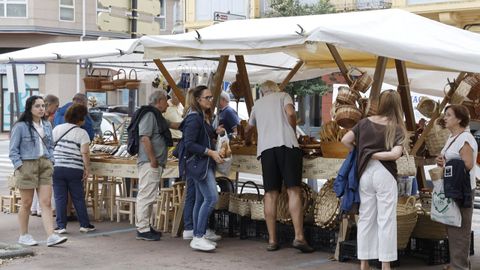 P�blico este verano en la cita dominical junto a la Praza de Abastos