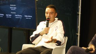 eEl capit�n del Celta, Iago Aspas.