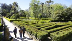 Jardines del parque de Castrelos.