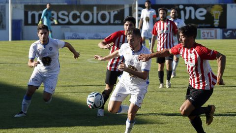 Partido entre el Boiro y el Atlético Arteixo 2021