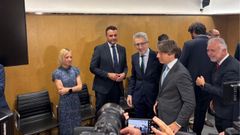 El consejero de Hacienda del Gobierno asturiano, Guillermo Pel�ez, en el CPFF.