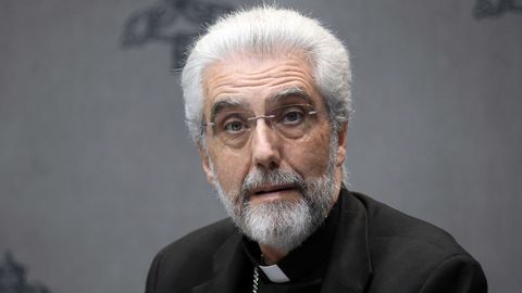 El agustino Luis Mar�n de San Mart�n, nombrado nuevo limosnero del papa Le�n XIV.