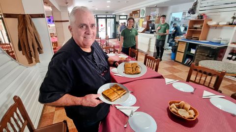 Daniel Fern�ndez ha convertido el restaurante Mirambel en un espacio referente en la zona de la playa viguesa de Canido. 
