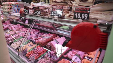 VVista de los precios en el mercado de El Font�n de Oviedo 