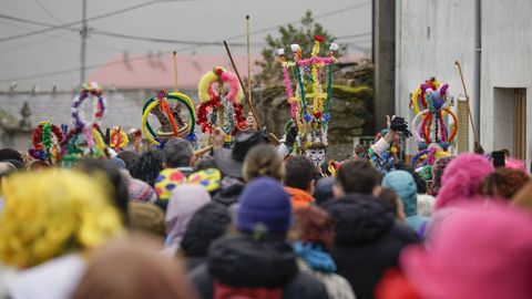 Fuli�n de San Marti�o bajando desde Cima de Vila, en Manzaneda.