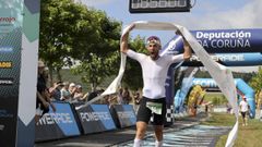 Javier del Moral, ganador del ironman 2023