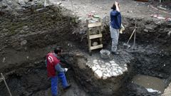 La excavacin realizada en el barrio de O Carme en el ao 2005