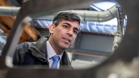 El primer ministro brit�nico, Rishi Sunak, en una imagen de archivo.