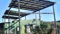 El Concello de Sandi&aacute;s instal&oacute; placas fotovoltaicas en la depuradora de Pi&ntilde;eira de Arcos.