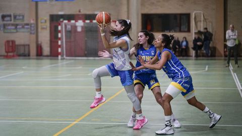 El conjunto colegial jug� buenos minutos ante las pucelanas