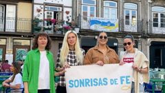 Ucranianas rescatadas por la ONG Sonrisas de Fe