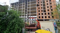 Este martes comenzaron, y se pararon, los trabajos previos en O Gara��n