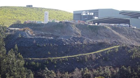 Vista de la planta de tratamiento de residuos de Sogarisa en As Somozas, en foto de archivo.