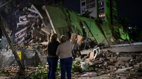 Im�genes tras el doble terremoto de magnitudes 7,2 y 7,5 producidos en Venezuela