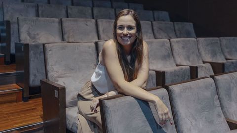 Elena Muerza ofreció una clase magistral.
