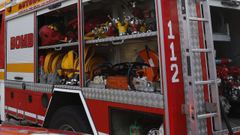 Imagen de archivo de una intervenci�n de los bomberos 