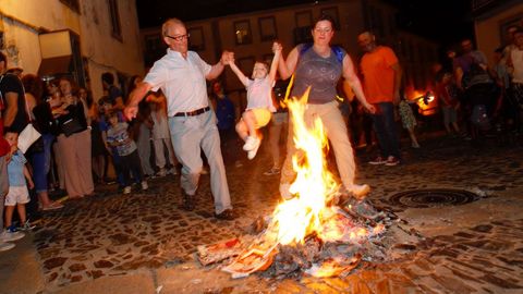 cacharelas de San Juan en la r�a de San Pedro