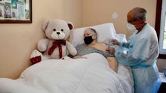 Vacunaci�n a domicilio en Pontevedra