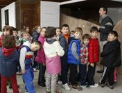Los alumnos del colegio As Revoltas ya realizaron una visita guiada en enero. 