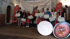 Ganadores asturianos del concurso J�venes Talentos del Relato Corto de Coca-Cola