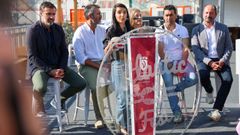 La directora del Atlantic Fest, Susana Laya, habla durante la presentacin del evento. 