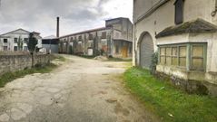 Instalaciones de la antigua feculera de Sarria