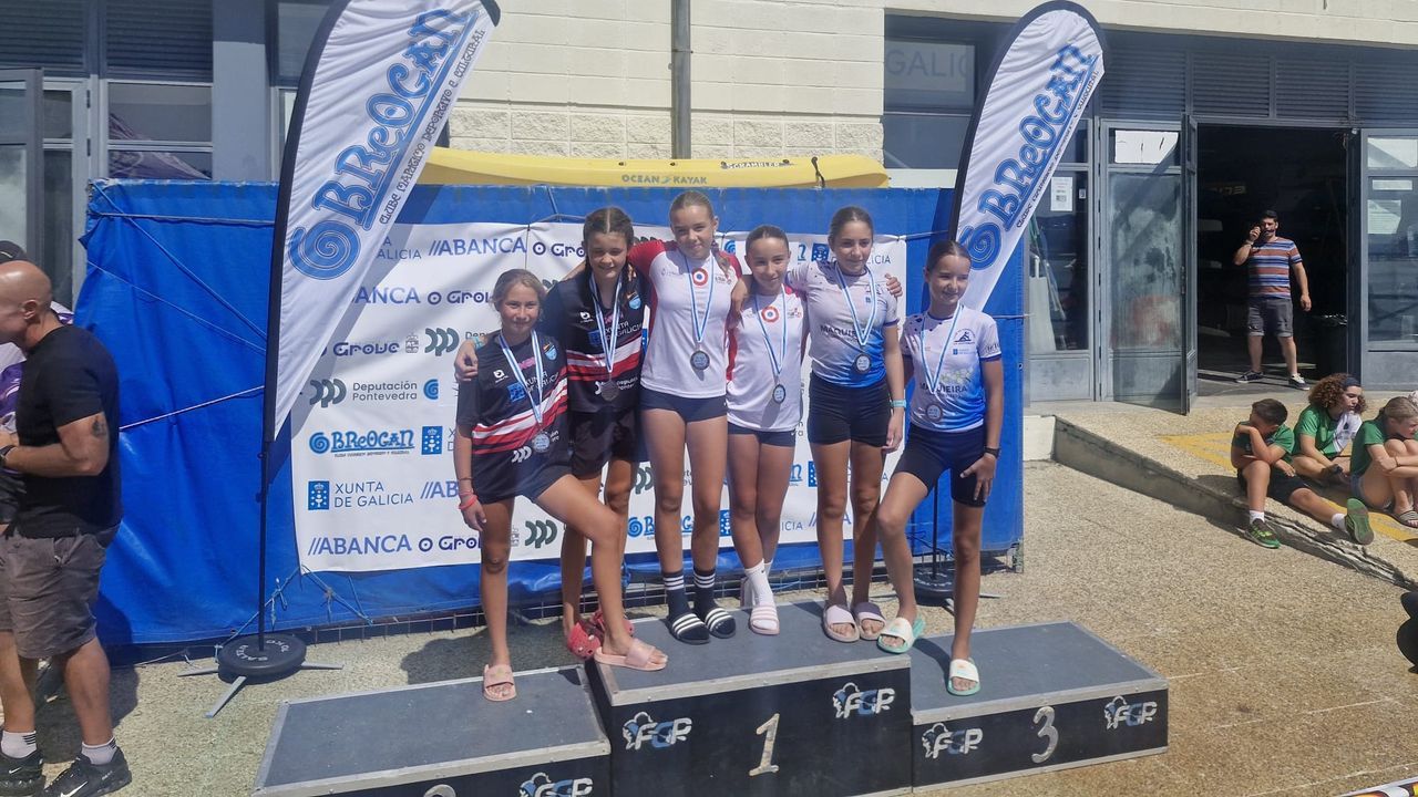 Julia Carballo y Xiana Edrosa: otras dos campeonas en la factoría del Altruán Ribadeo