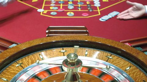 Una ruleta en el Casino de Gijn