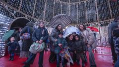 Encendido de las luces de Navidad en Pontevedra, Sanxenxo y Marn