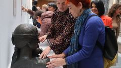 La exposici�n del Museo cuenta con esculturas que se pueden tocar