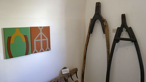 Diálogo entre los objetos y las pinturas