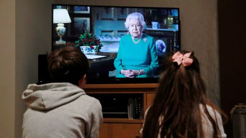 El discurso de la reina Isabel II fue rodado previamente en el castillo de Windsor