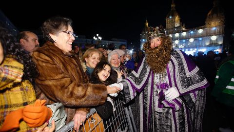Los Reyes Magos, en A Coru�a
