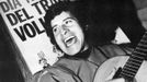 El cantautor chileno V�ctor Jara.
