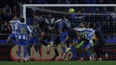 El Deportivo encaj el 1-2 en un saque de esquina