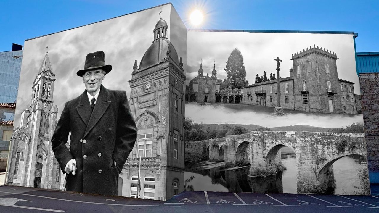 García Barros y la Rapa cobrarán vida en dos grandes murales en A Estrada