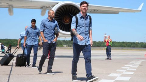 Leo Messi, el hombre en el que todos los cul�s conf�an 