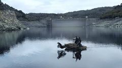 El rodaje se desarroll en el embalse de Belesar durante el pasado mes de noviembre