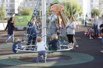 Si el dinero europeo llega, habr� m�s parques infantiles. 