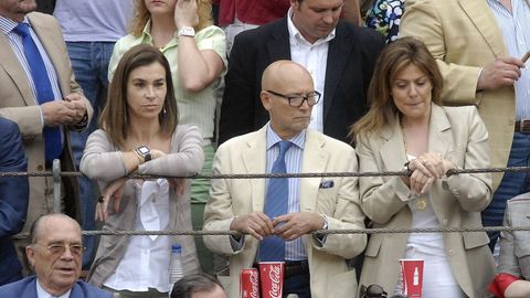 En el año 2009 en la feira de las ventas, junto a Carmen Posadas y Nuria González